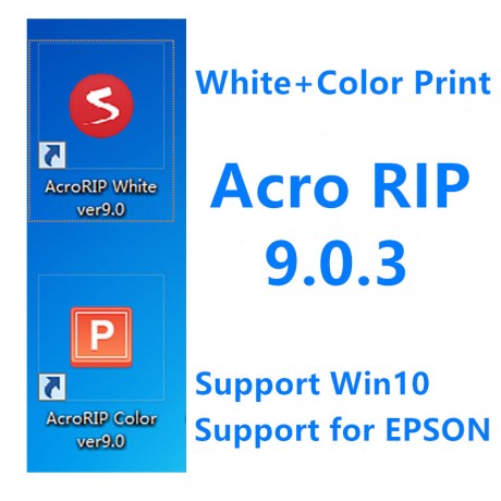AcroRip 10.0.3 software (USB) Dongle