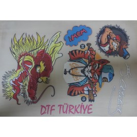 A3 DTF PET FİLM 75 MİCRON 