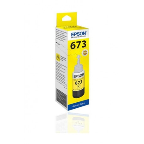 T673 Epson Orjinal Mürekkep - Sarı - Yellow - T6734